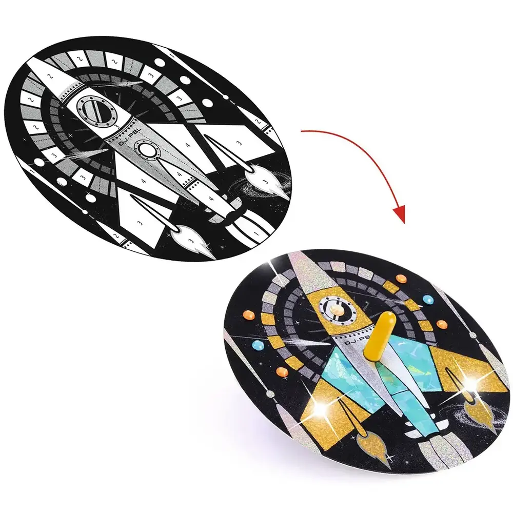 Djeco Djeco | Knutselset DIY | Tollen maken | Hypno Cosmos