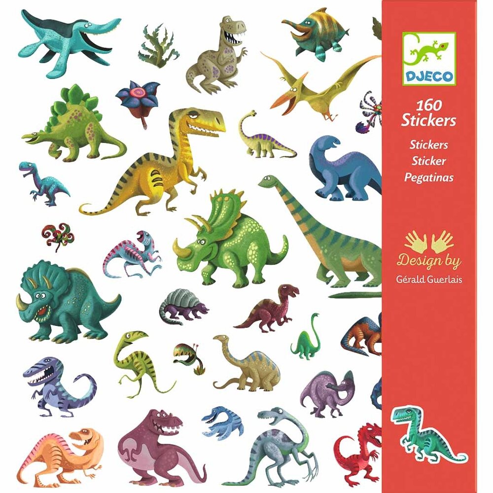 Djeco Djeco | Stickers dinosaurussen
