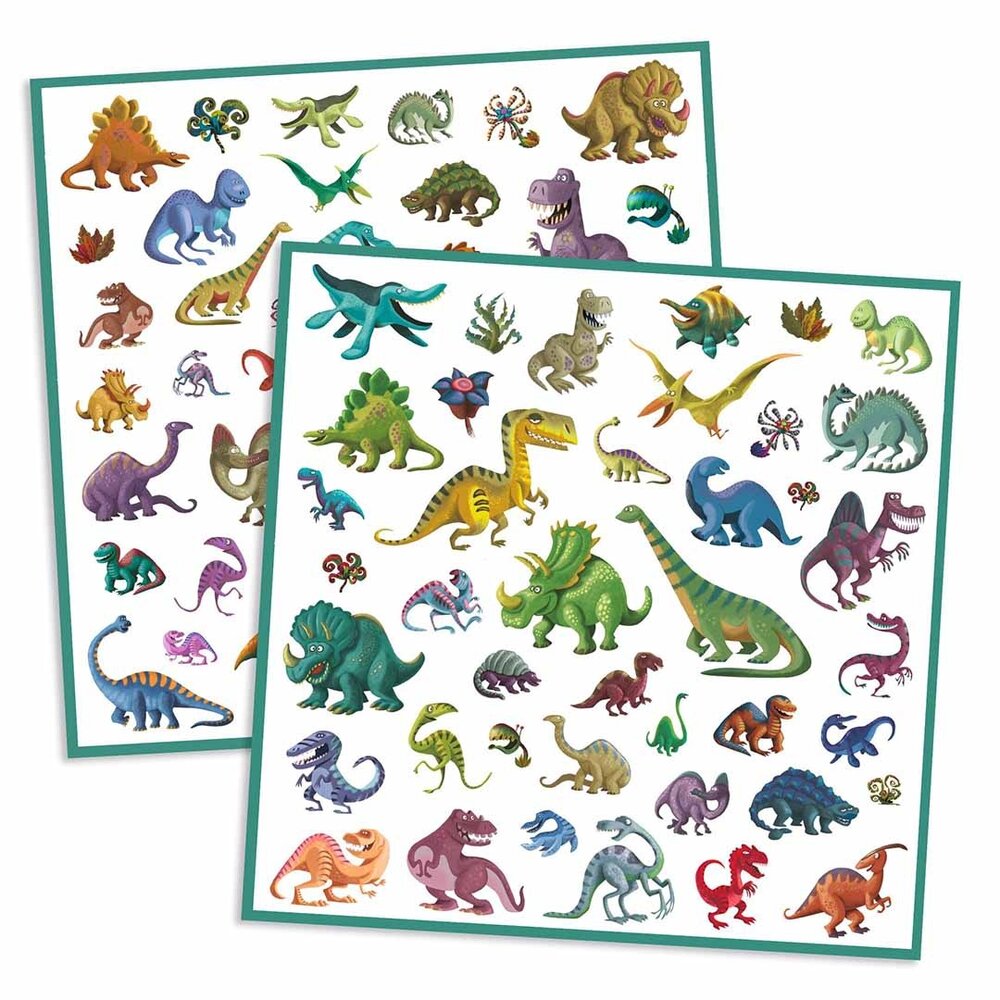 Djeco Djeco | Stickers dinosaurussen