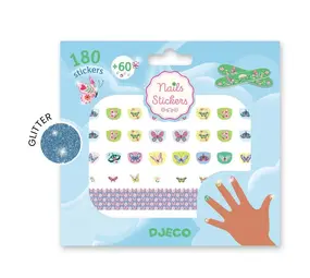 Djeco Djeco | Nagelstickers | Springtime butterflies