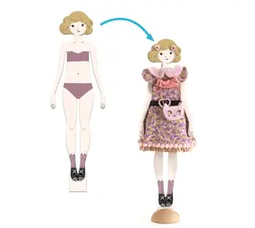 Djeco Djeco | Aankleedpoppen | Fashion by Lucille
