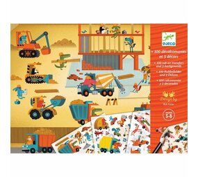Djeco Djeco | Knutselset | Transferstickers asphalt