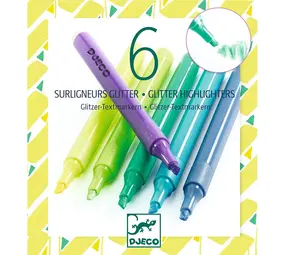 Djeco Djeco | Markeerstiften glitter | Mojito