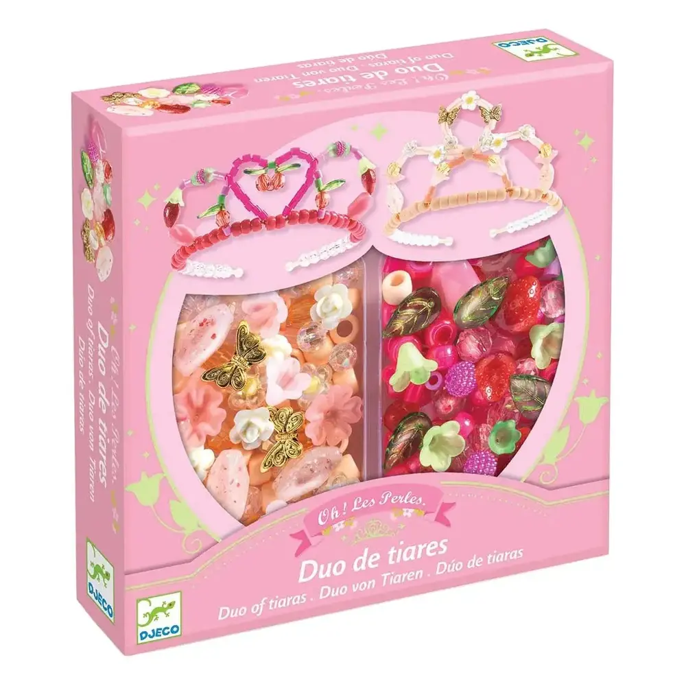 Djeco Djeco | Knutselset Tiara's | Roze