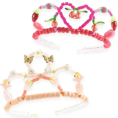 Djeco Djeco | Knutselset Tiara's | Roze