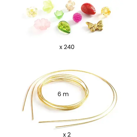 Djeco Djeco | Knutselset Tiara's | Roze