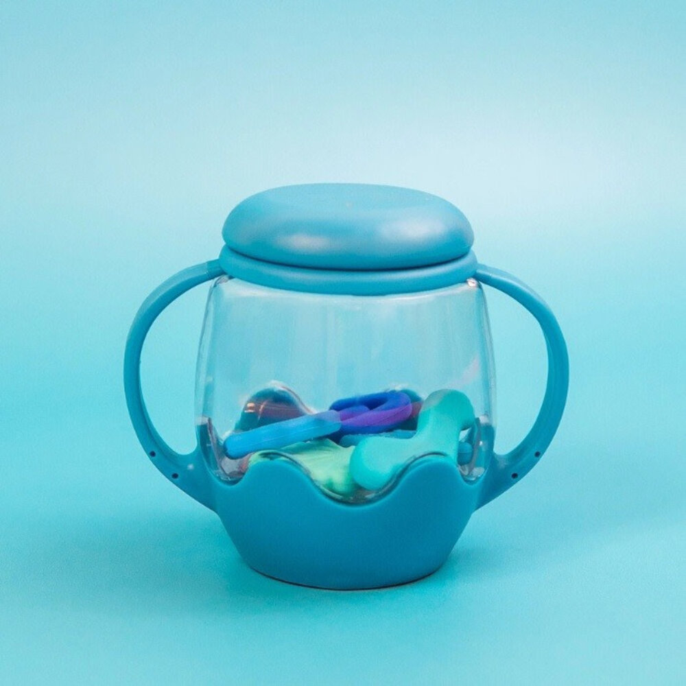 Glo pals Glo Pals | Mini jar set with 5 soft shapes | Blue