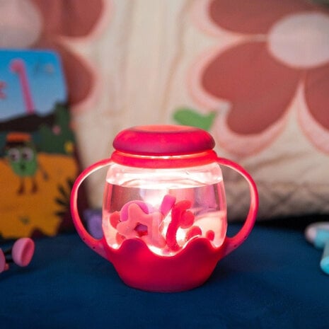 Glo pals Glo Pals | Mini jar set with 5 soft shapes | Pink