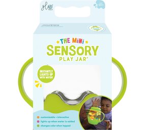Glo pals Glo Pals | Mini jar set with 5 soft shapes | Green