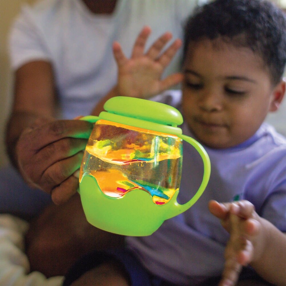 Glo pals Glo Pals | Mini jar set with 5 soft shapes | Green