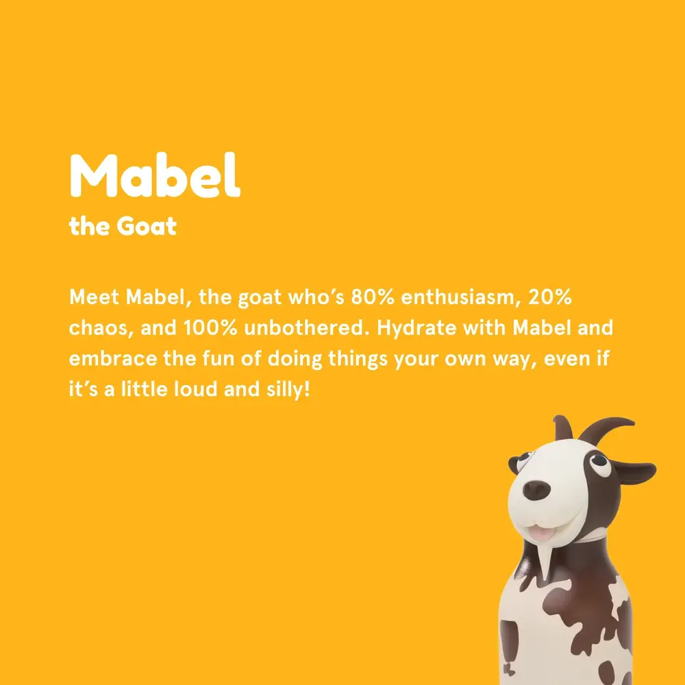 Asobu Asobu | Stainless Steel Water Bottle | Goat
