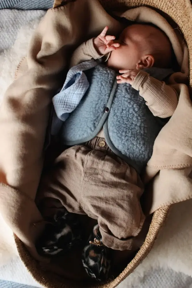 Alwero Alwero | Baby Vest | Lulu Light | Icy Blue