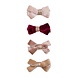 Mimi & Lula Mimi & Lula | Glitter velvet bow salon hair clips