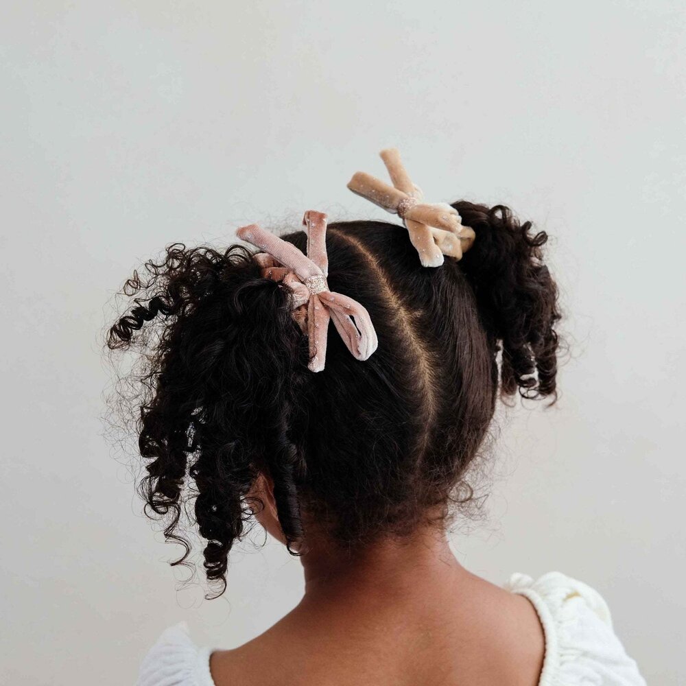 Mimi & Lula Mimi & Lula | Velvet Bow Scrunchies