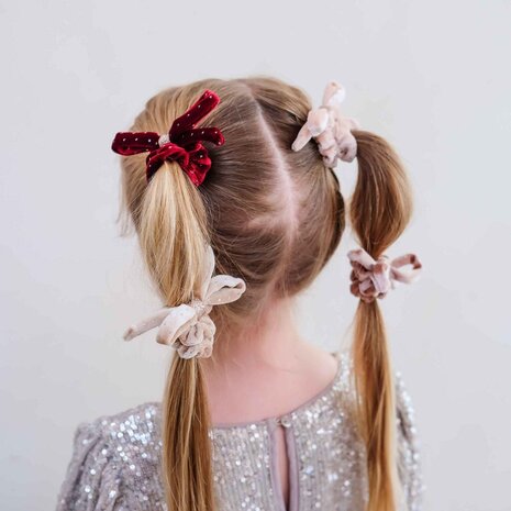 Mimi & Lula Mimi & Lula | Velvet Bow Scrunchies