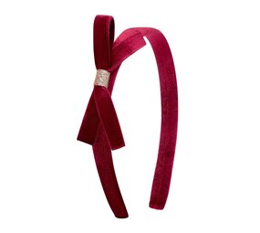 Mimi & Lula Mimi & Lula | Violet bow headband | Burgundy