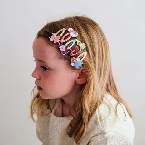 Mimi & Lula Mimi & Lula | Cute christmas character mini hair clips
