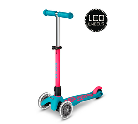Micro Step Micro Step | Micro Mini Step Deluxe LED | Aqua/Roze Neon