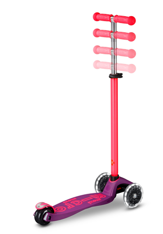 Micro Step Micro Step | Maxi Micro Step Deluxe LED | Paars/Roze Neon