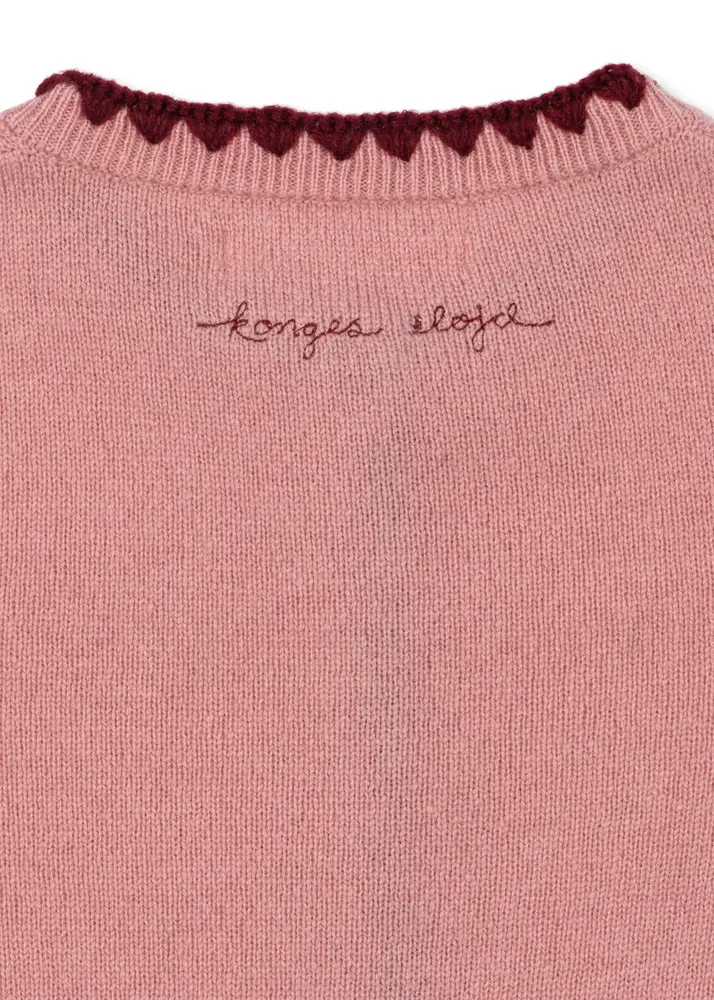 Konges Sløjd Konges Sløjd | Collette Cardigan | Pale Blush