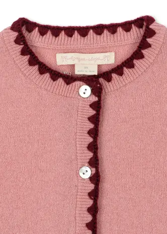 Konges Sløjd Konges Sløjd | Collette Cardigan | Pale Blush