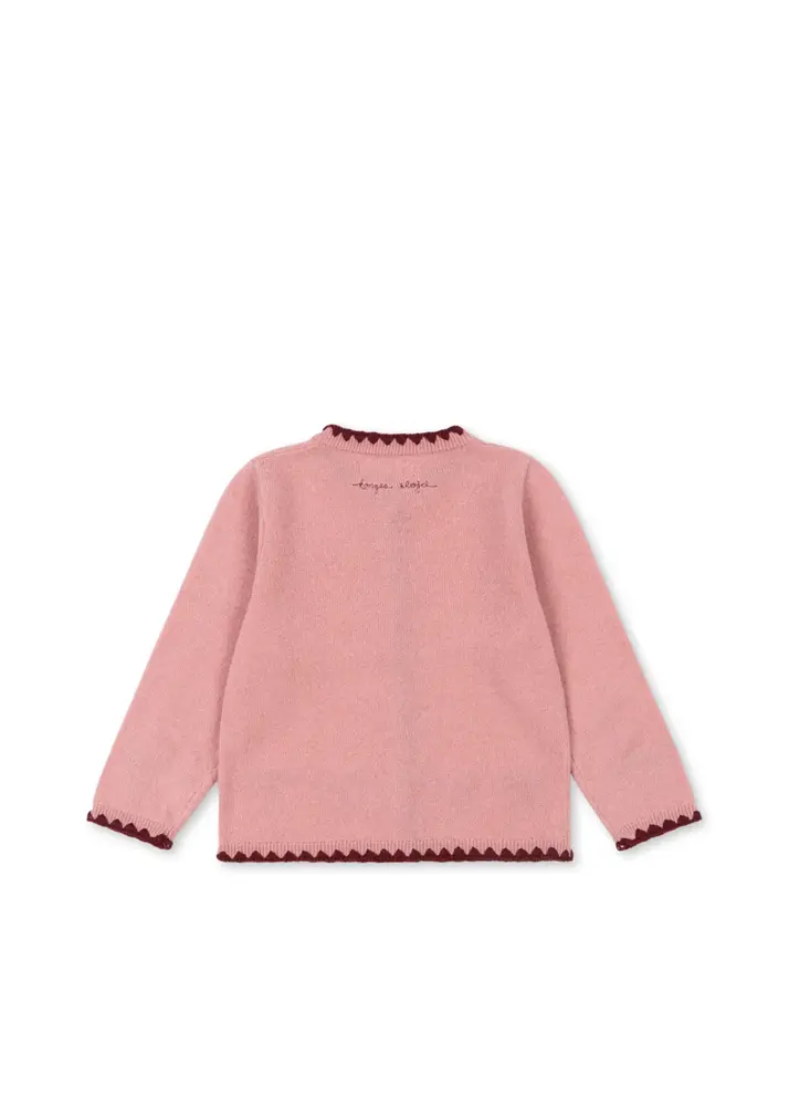 Konges Sløjd Konges Sløjd | Collette Cardigan | Pale Blush