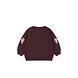 Konges Sløjd Konges Sløjd | Lou Bow Sweat Shirt Ocs | Decadent Chocolate