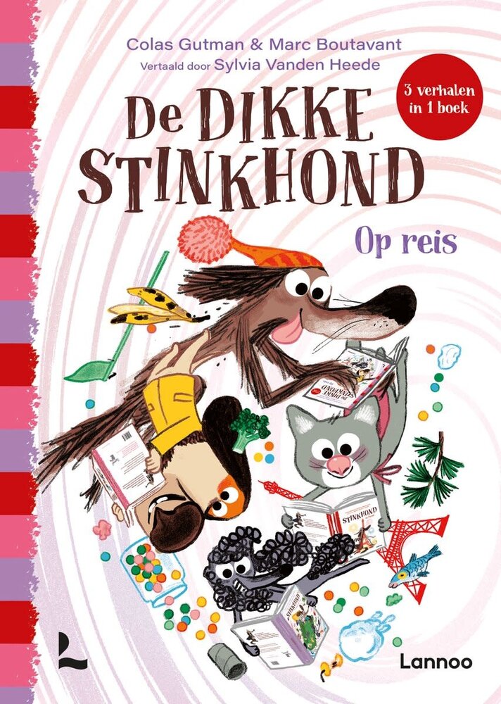 Boeken Boek | Dikke stinkhond | Op reis