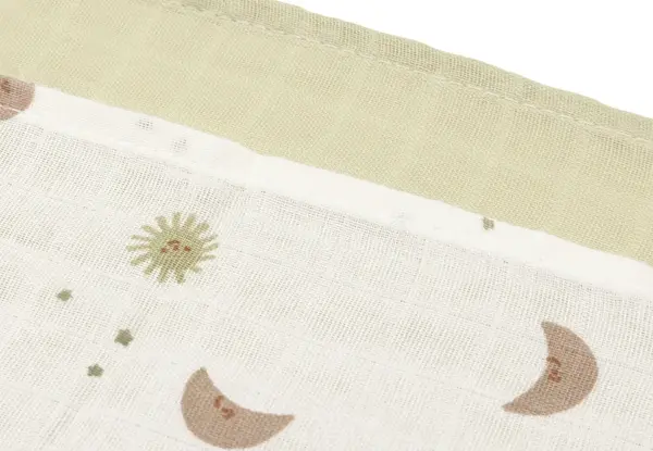 Jollein Jollein | Hydrofiele Doek Small 70x70cm | Over the moon | 3 Stuks
