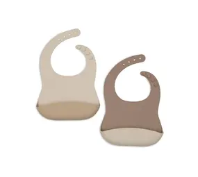 Jollein Jollein | Slab Siliconen | Natural Shades | 2 stuks