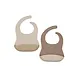 Jollein Jollein | Slab Siliconen | Natural Shades | 2 stuks