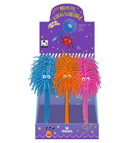 Moses Moses | Grappige monsterpen glow in the dark