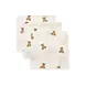 Jollein Jollein | Hydrofiel Monddoekje 31x31cm | Mini Teddy Bear | 3 pack