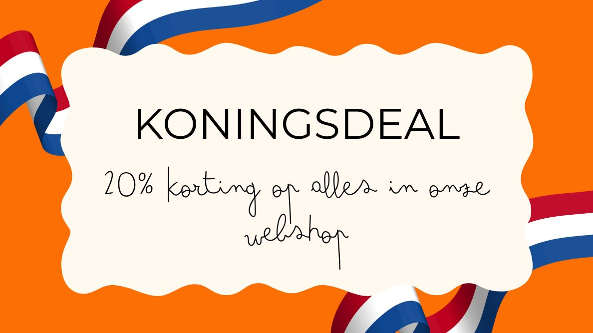 20% korting op alles!