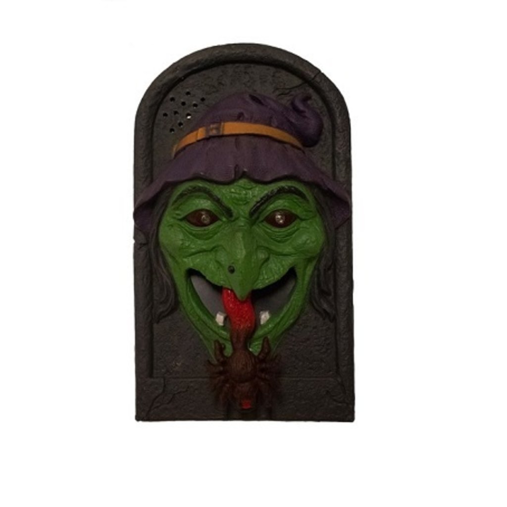 Decor Shop Halloween doorbell witch