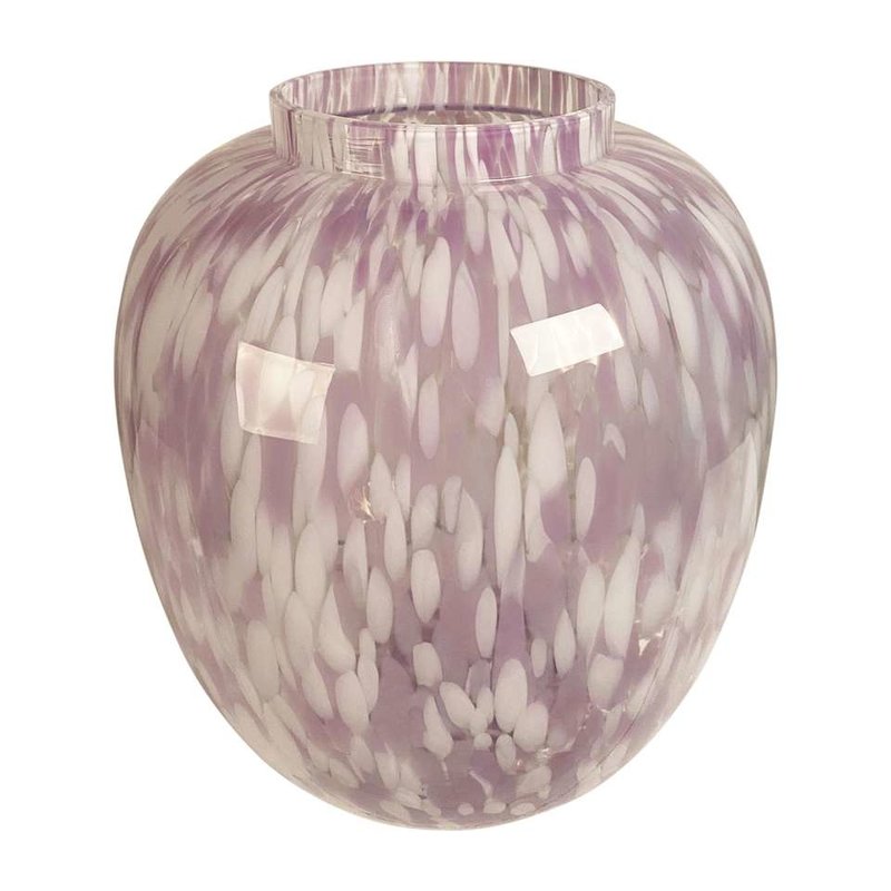 Vase The World Lawa Confetti Purple