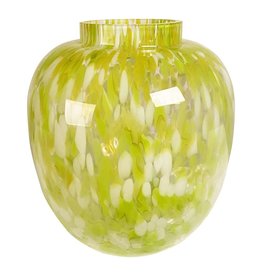 Vase The World Lawa Confetti Lime