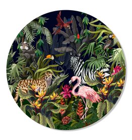 GM Decoratie Wall Circle Jungle