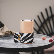 Housevitamin Tealight Holder Zebra