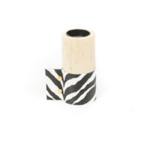 Housevitamin Tealight Holder Zebra