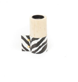 Housevitamin Waxinelichthouder Zebra