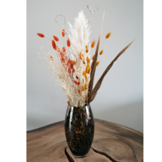 Decor Shop Droogbloemen Boeket Naturel Oranje