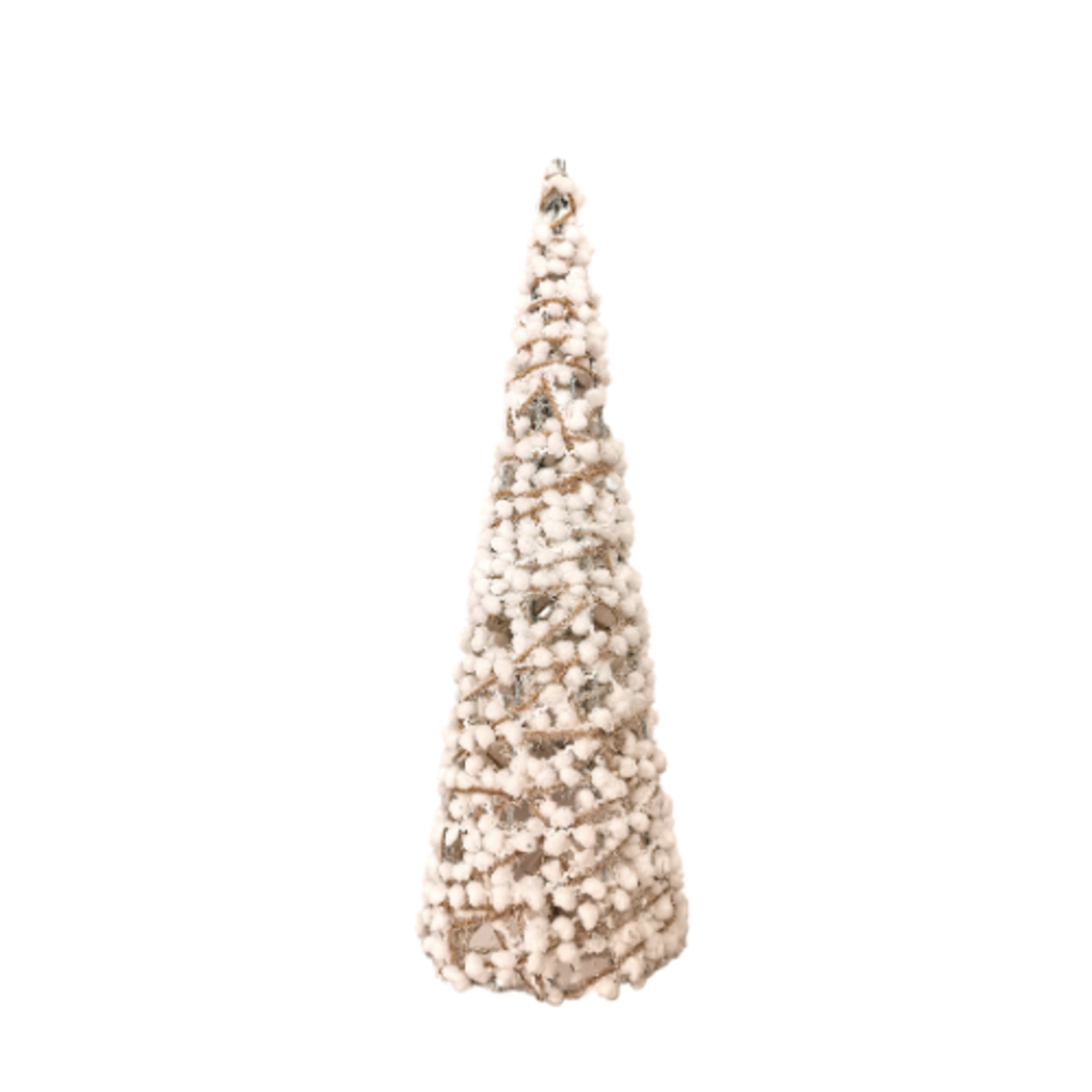 Dijk Natural Collection Point Christmas tree rattan with warm LED