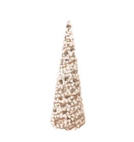 Dijk Natural Collection Punkt Weihnachtsbaum Rattan mit warmer LED