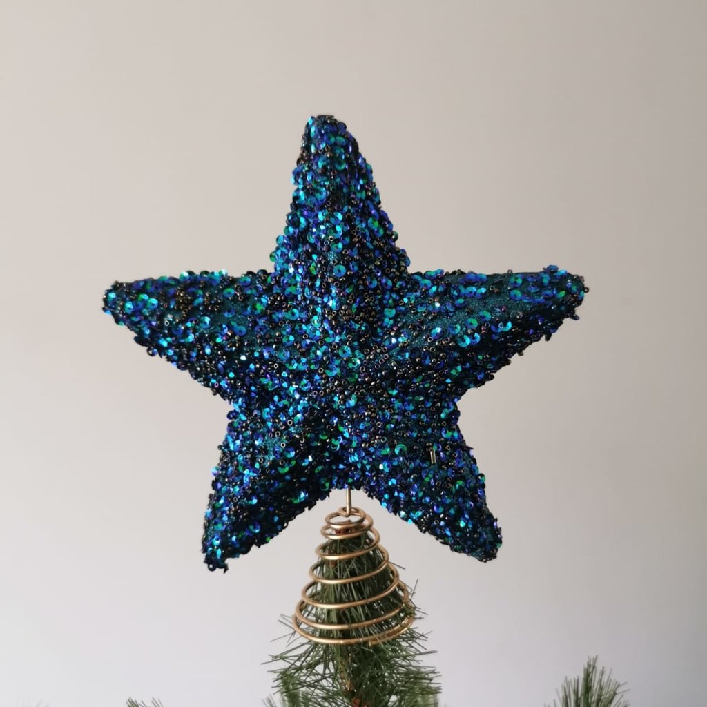 Colmore by Diga Decorative Christmas Star Petrol