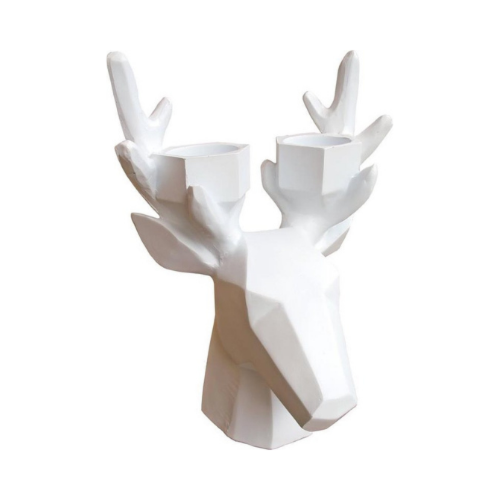 Deer tea light holder medium