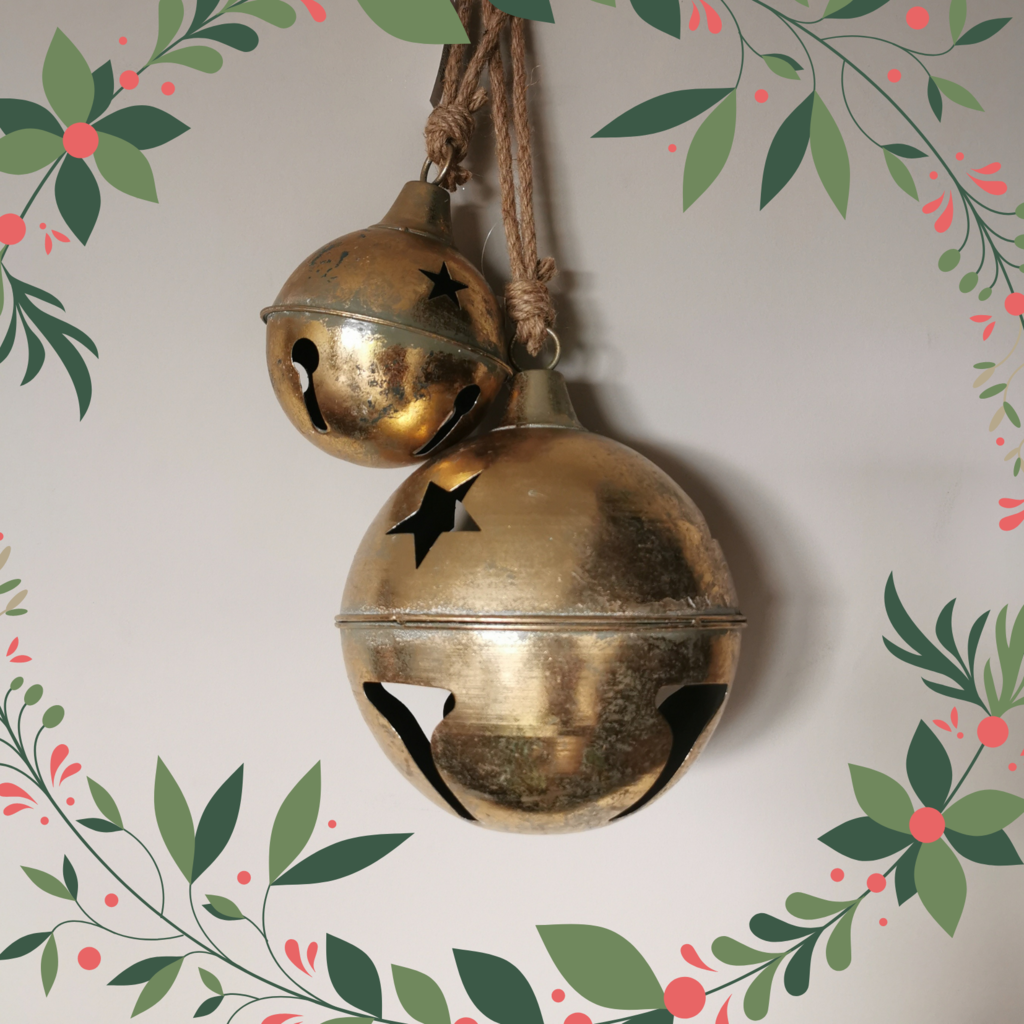 Decor Shop Christmas bell gold