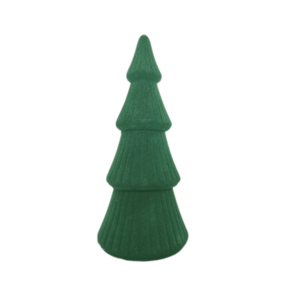 Decor Shop Velvet Christmas tree green