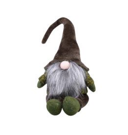 Pusteblume Seated Christmas gnome green