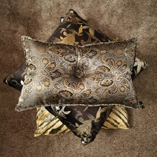 MANSION Atmosphere Authentic Pillow Swarthy Grizzle